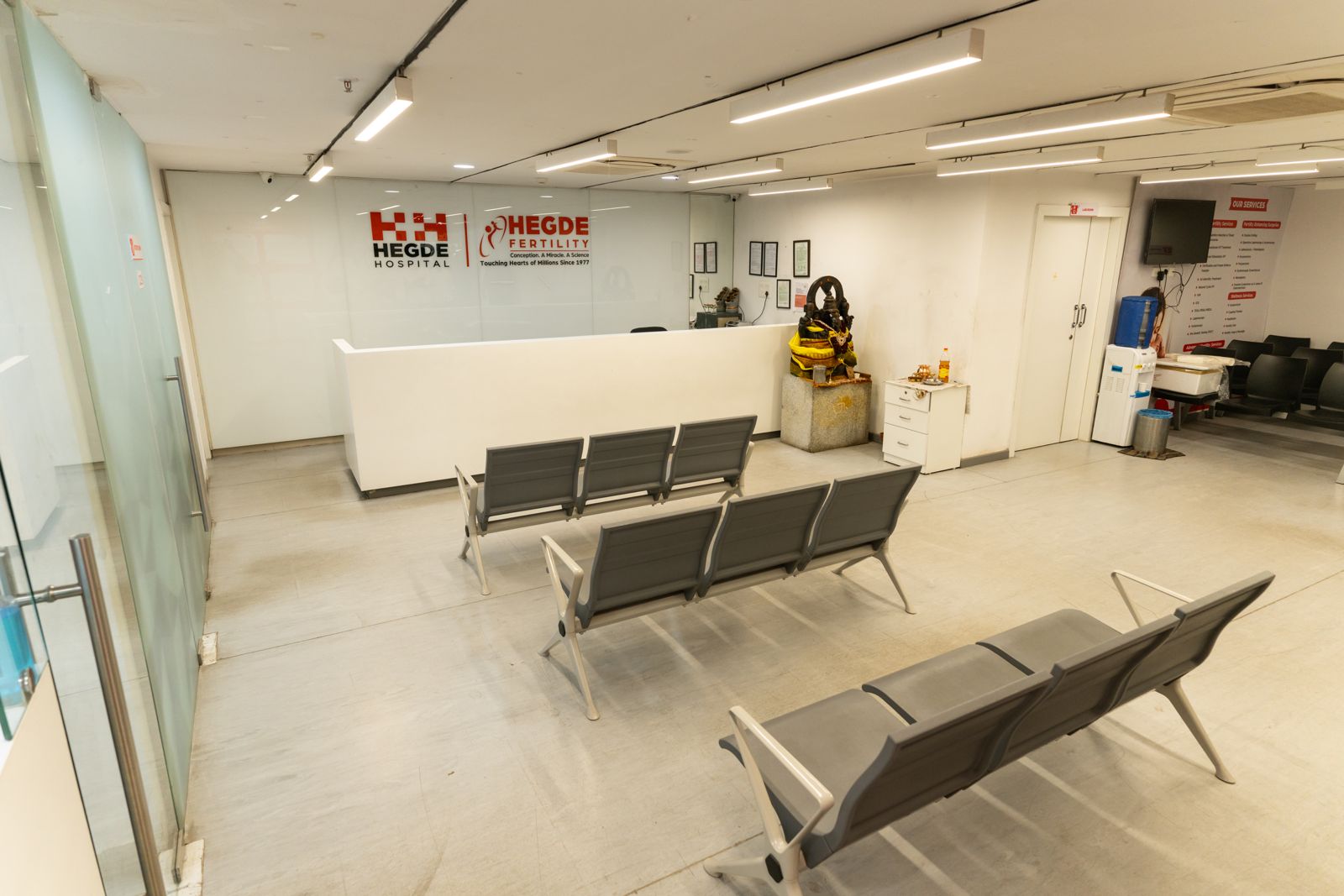 Hospital reception